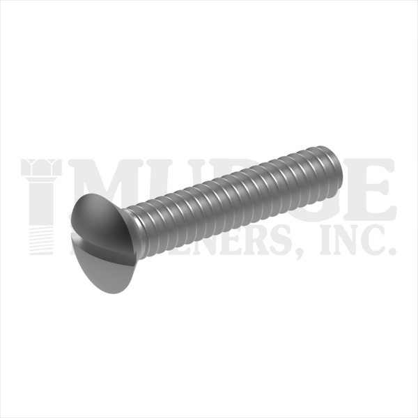 41110C062SS 10-24  X 5/8  SL OVAL MACH SCREW STAINLS